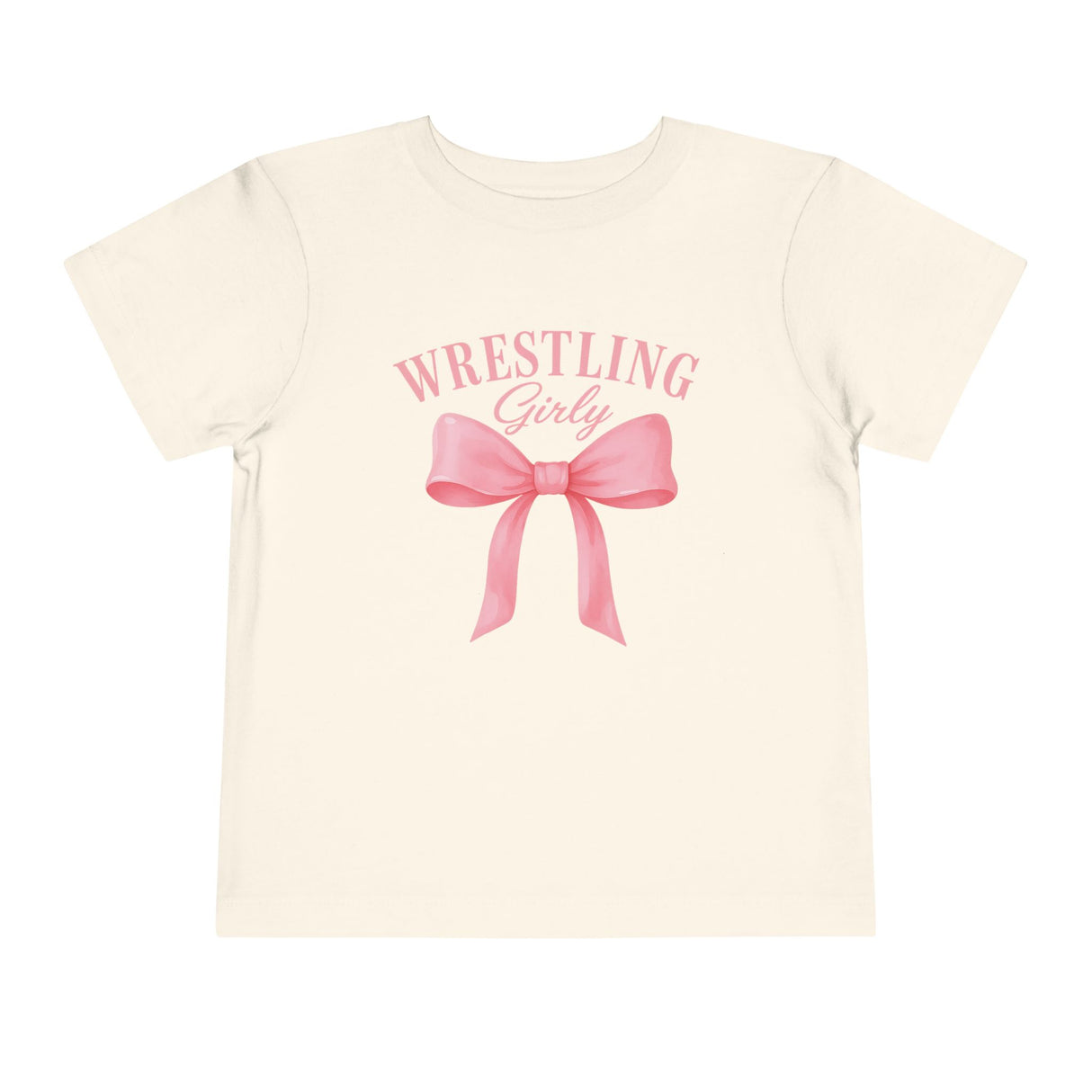 Toddler Tee Wrestling Girly