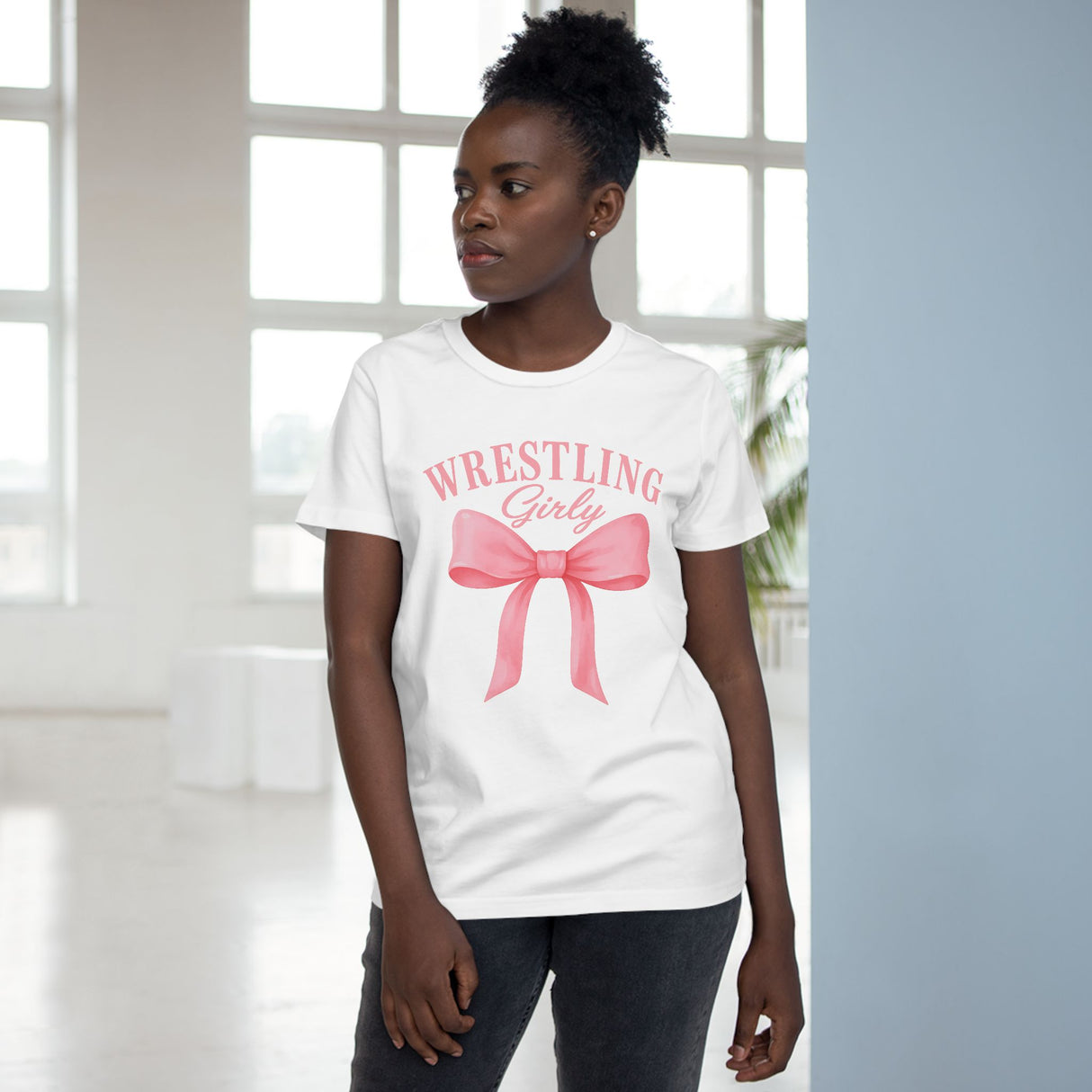 Wrestling Girly T-Shirt — Victory Tee W