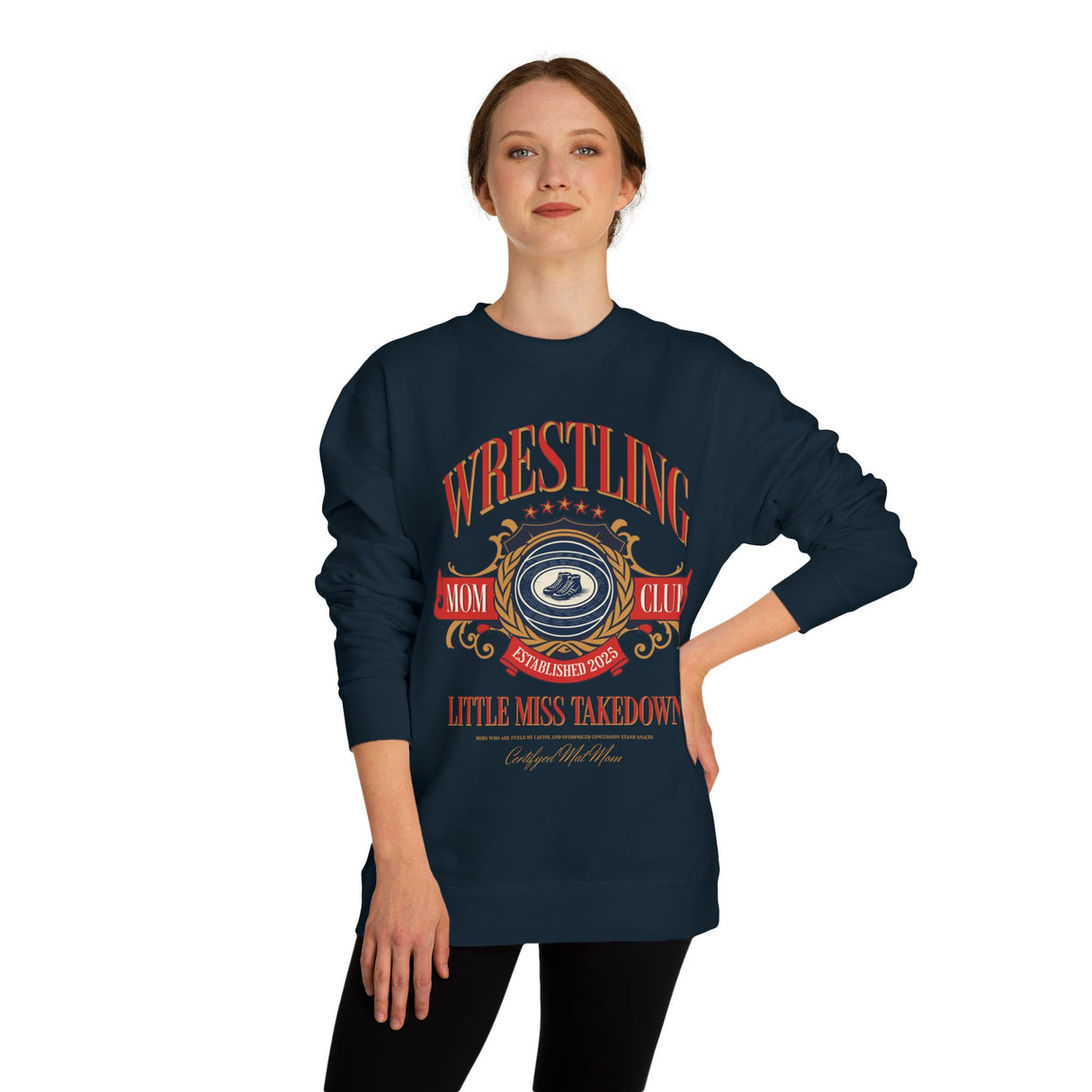 Wrestling Mom Club — Apex Crewneck