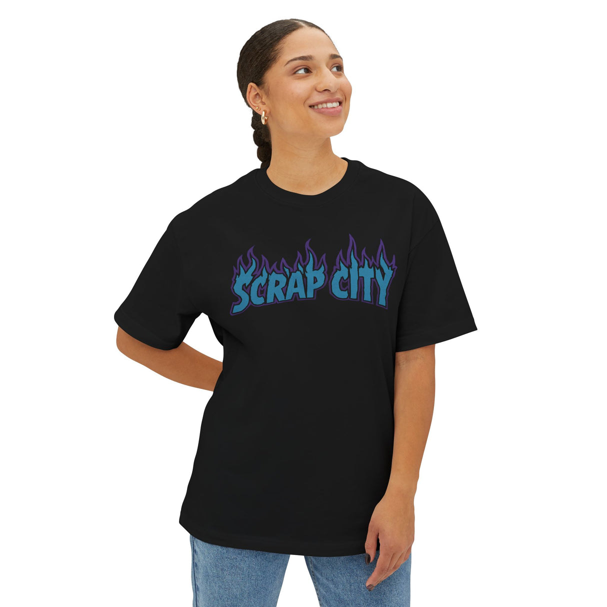 Scrap City Wrestling Shirt | Oversized