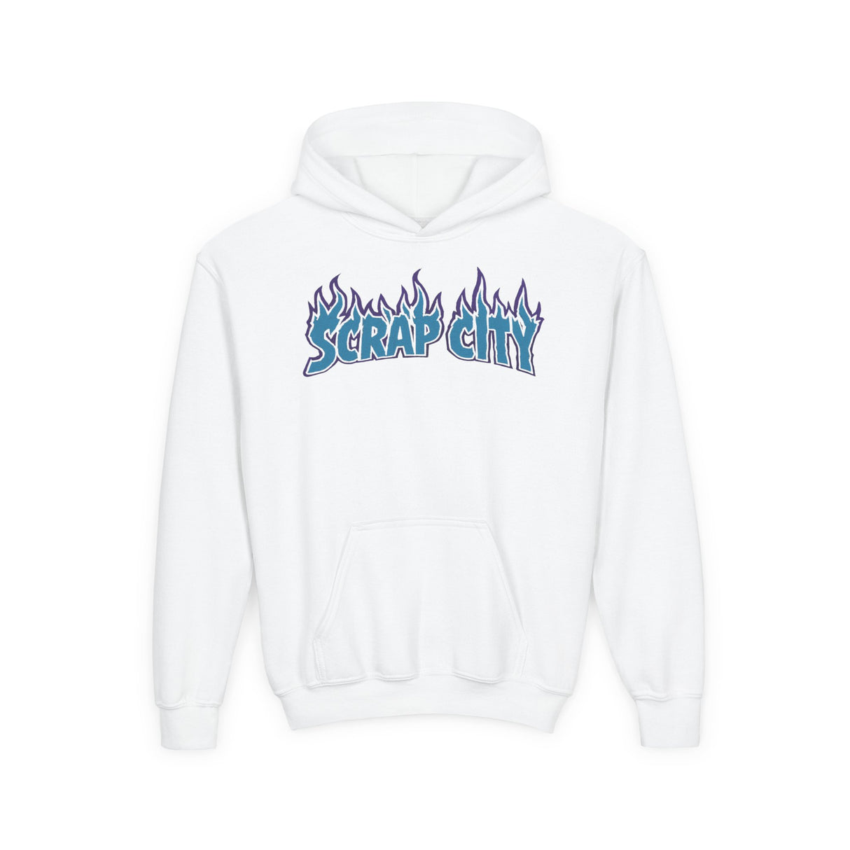 Scrap City | Youth Heavy Blend Hooded Sweatshirt