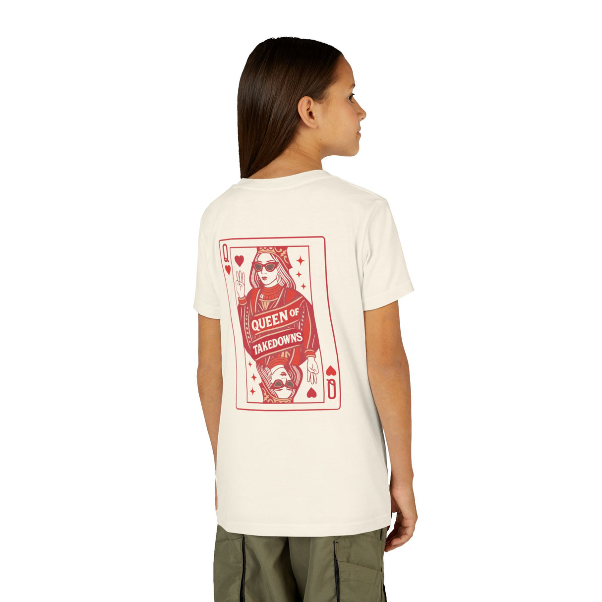 Queen of Takedowns | Youth Wrestling T-Shirt
