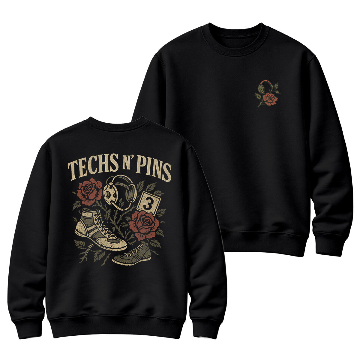 Techs N Pins - Apex Crewneck