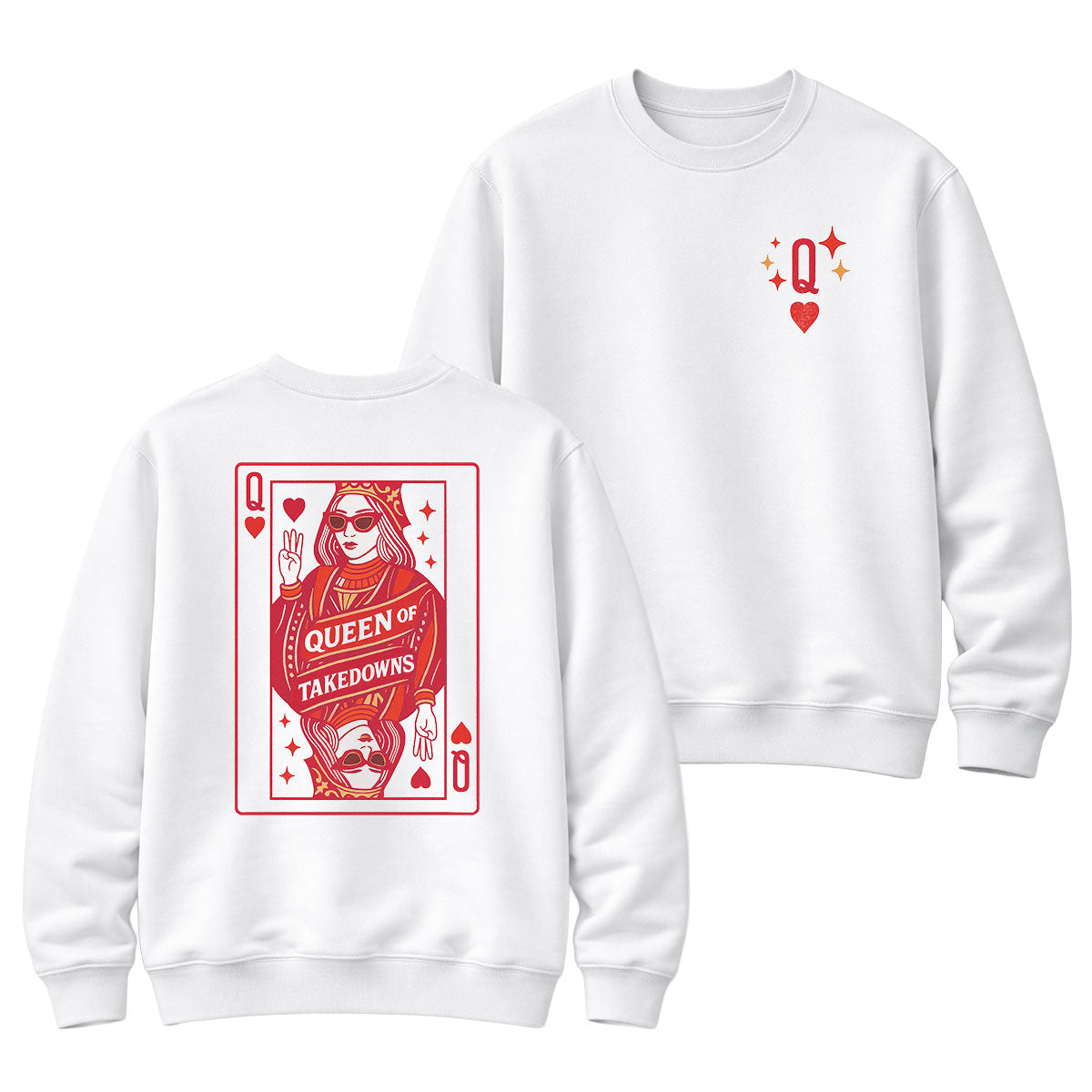 Queen of Takedowns — Apex Crewneck