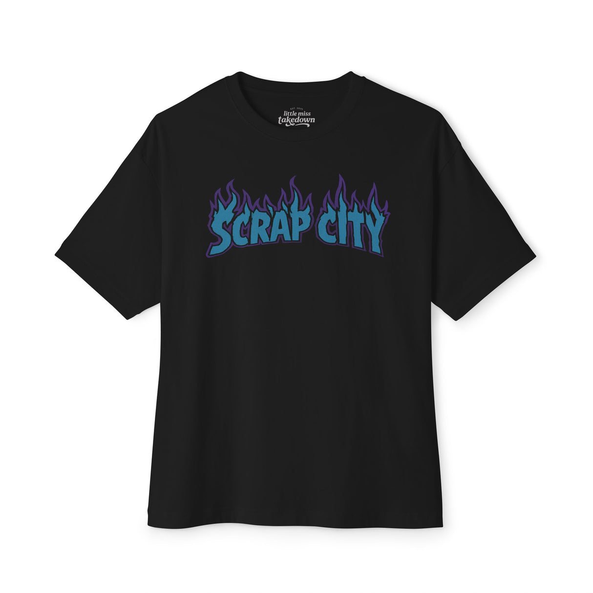 Scrap City Wrestling Shirt | Oversized