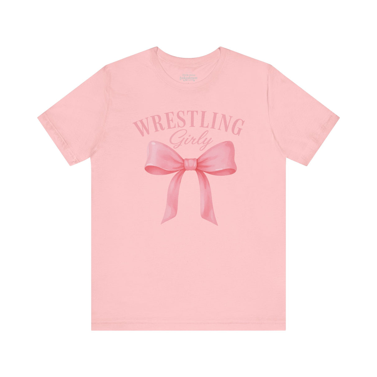 Wrestling Girly Graphic Tee | Little Miss Takedown
