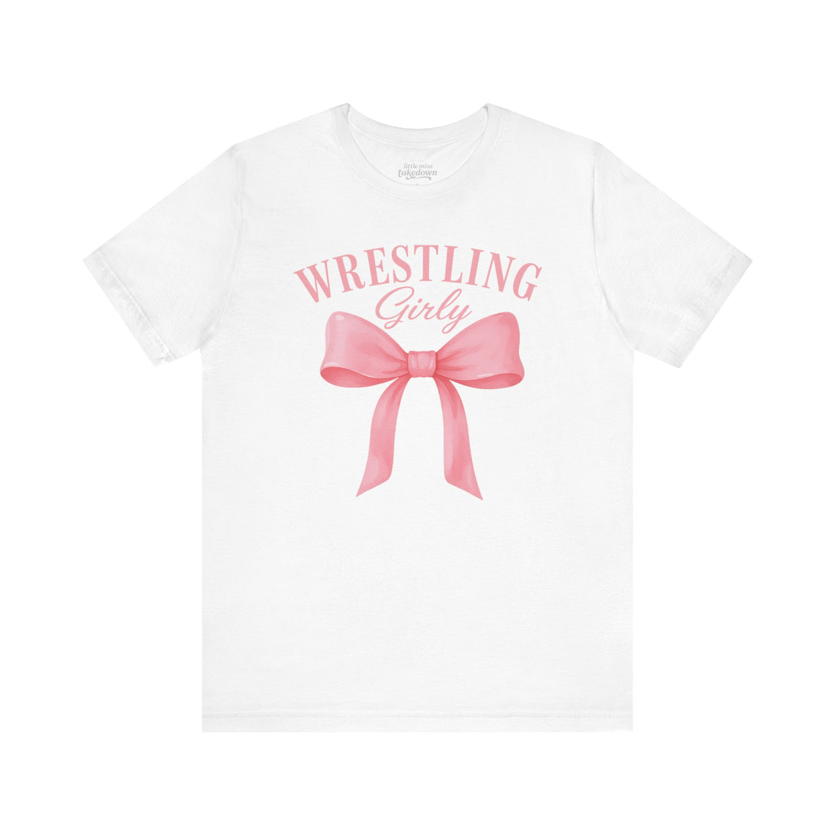 Wrestling Girly Graphic Tee | Little Miss Takedown