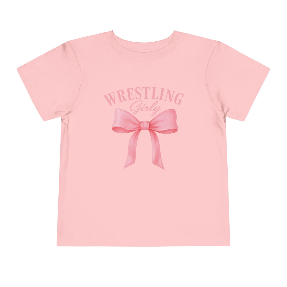 Toddler Tee Wrestling Girly