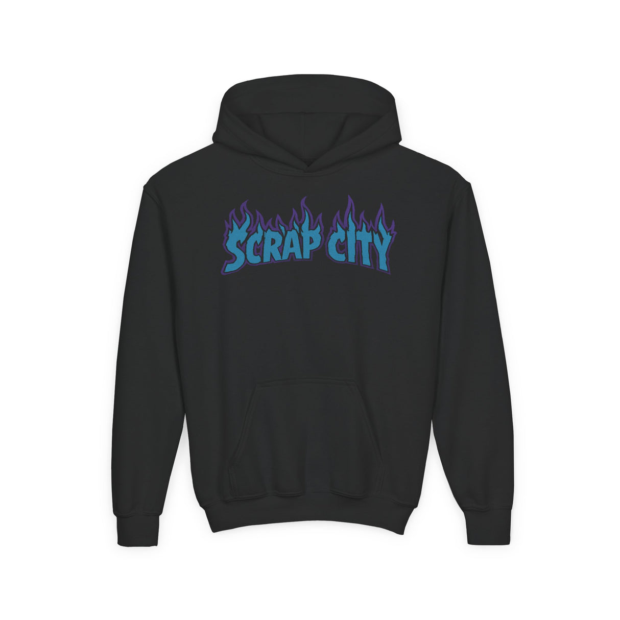 Scrap City | Youth Heavy Blend Hooded Sweatshirt