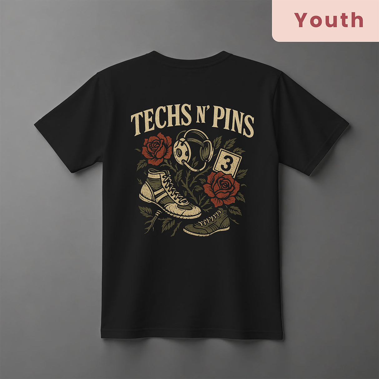 Youth Tech & Pins - Victory Tee
