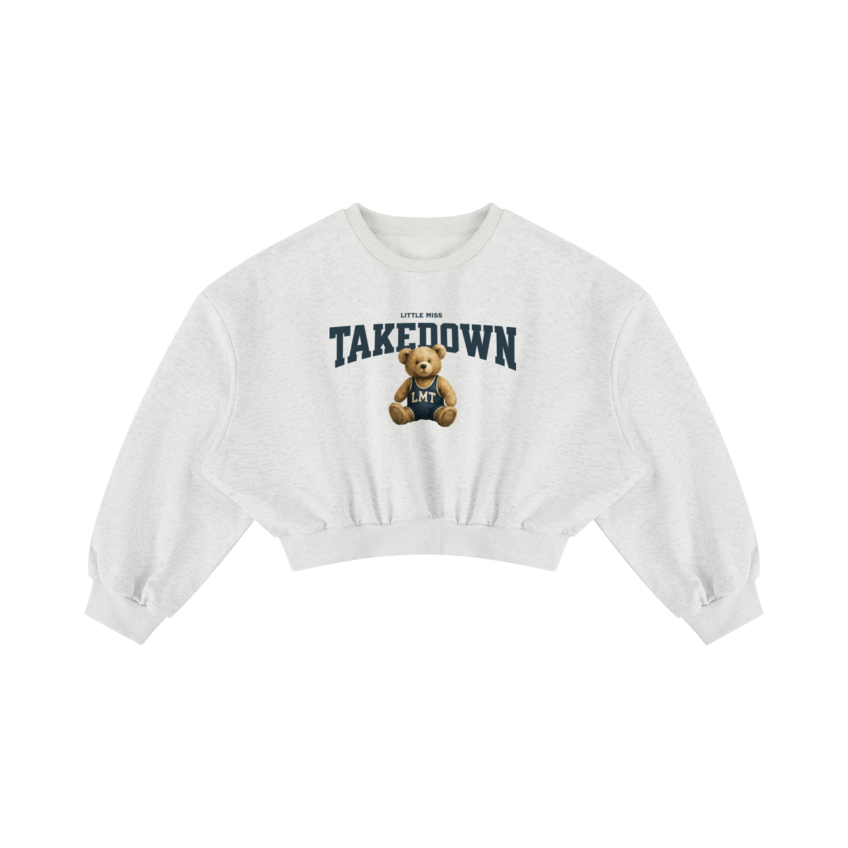 Takedown Teddy Cropped Crewneck