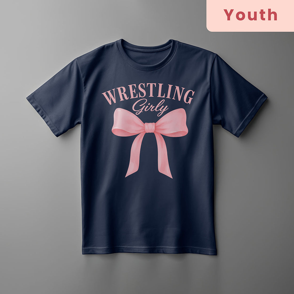 Youth Wrestling Girly - Victory Tee