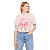 Wrestling Girly Graphic Tee | Little Miss Takedown