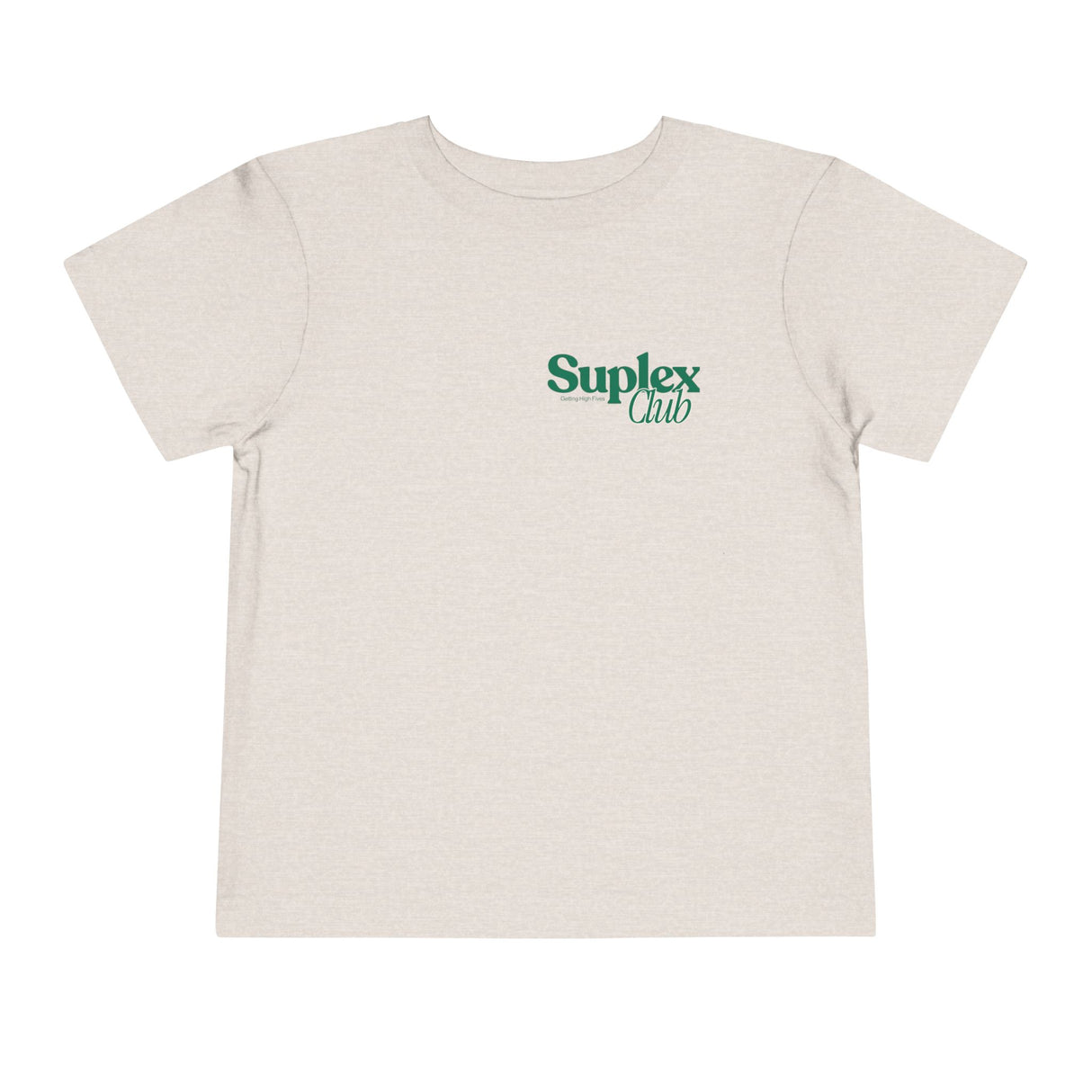 Suplex Club Toddler Tee — Wrestling Graphic Kids Shirt