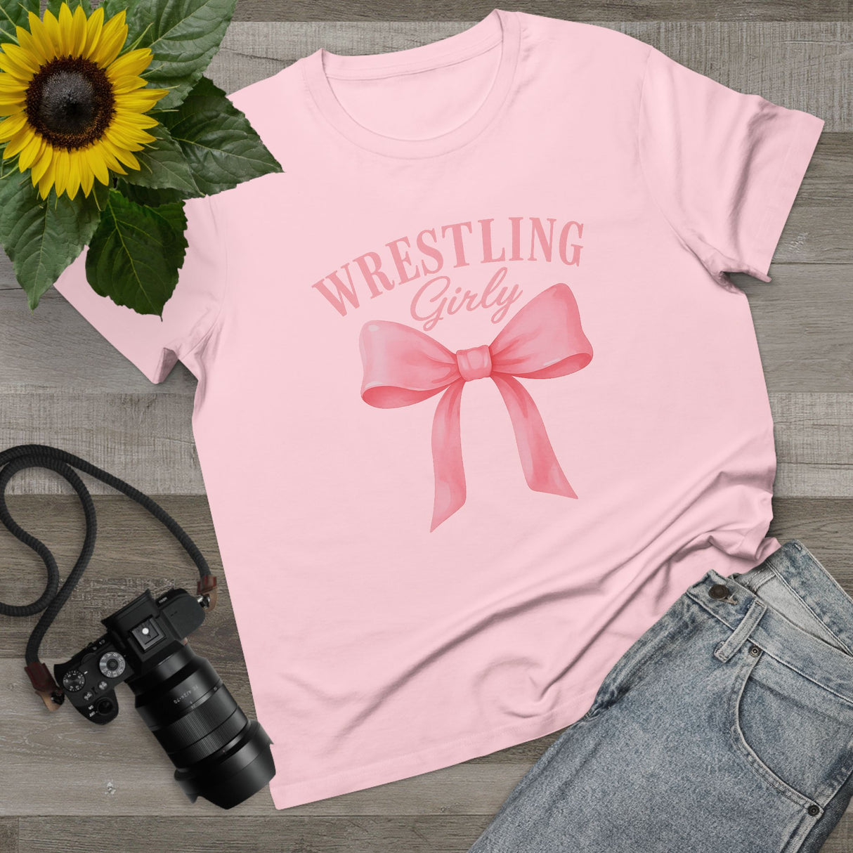 Wrestling Girly T-Shirt — Victory Tee W