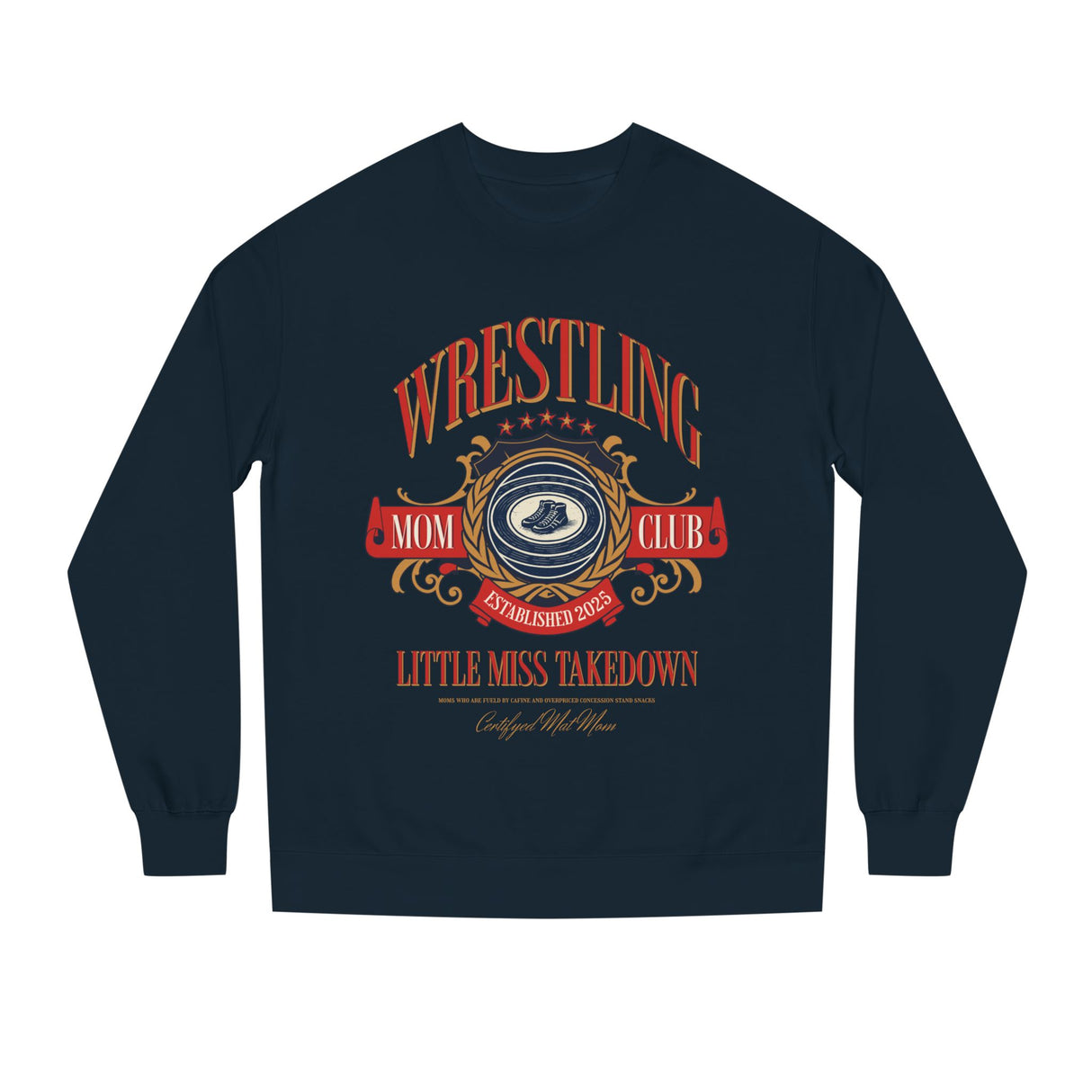 Wrestling Mom Club  — Apex Crewneck