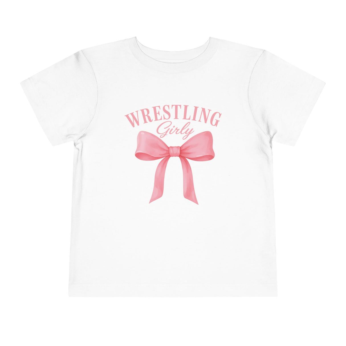 Toddler Tee Wrestling Girly