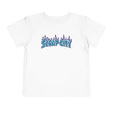 Cool Scrap City Toddler Short Sleeve Tee - Trendy Kids Graphic Tee