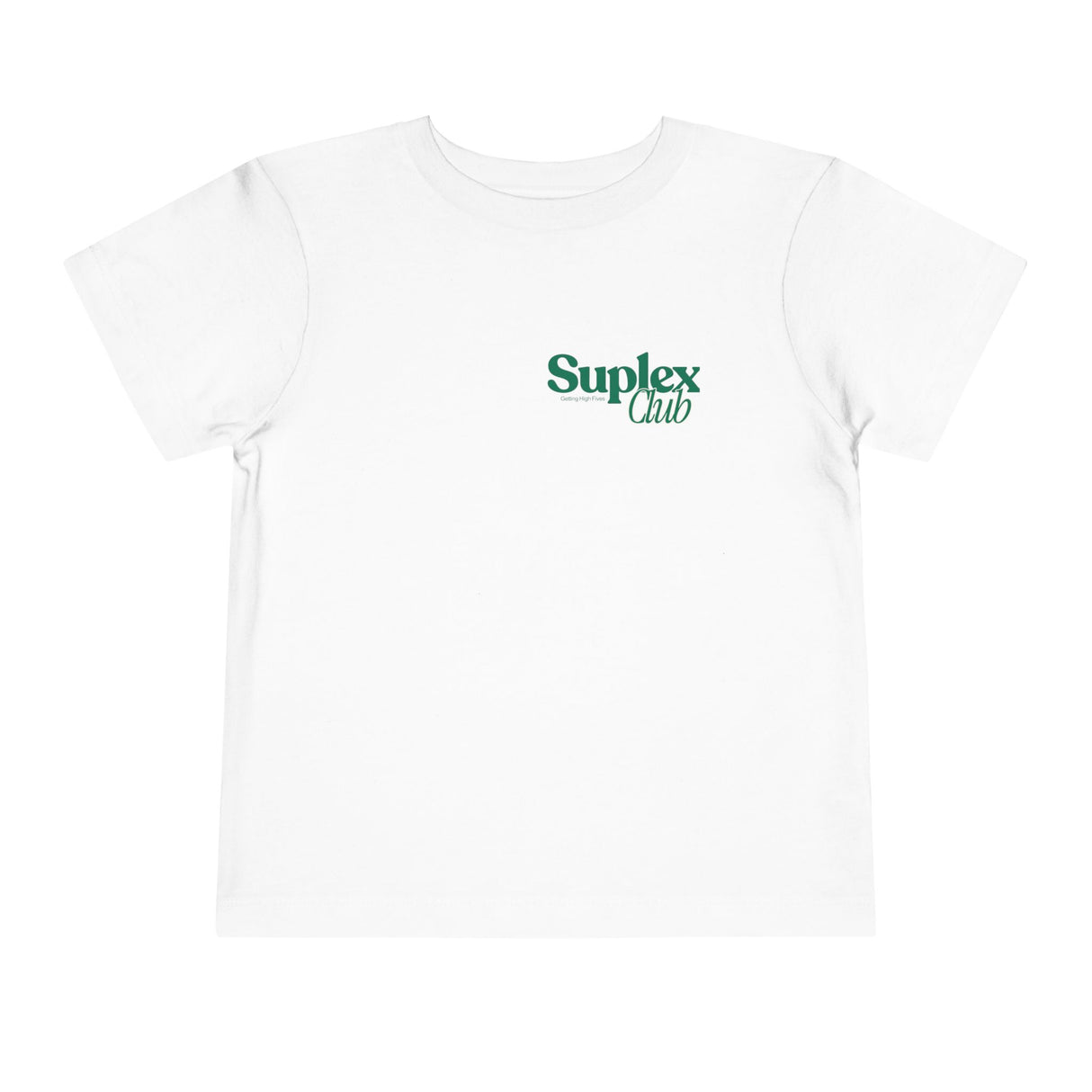 Suplex Club Toddler Tee — Wrestling Graphic Kids Shirt