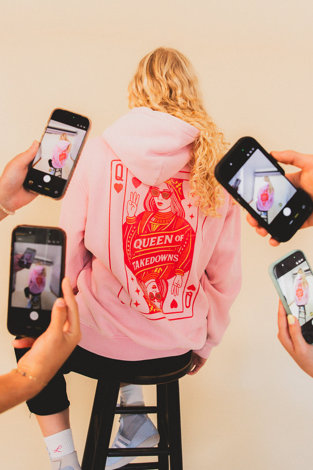 Queen of Takedown Oversize Hoodie