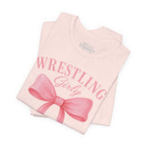 Wrestling Girly Graphic Tee | Little Miss Takedown