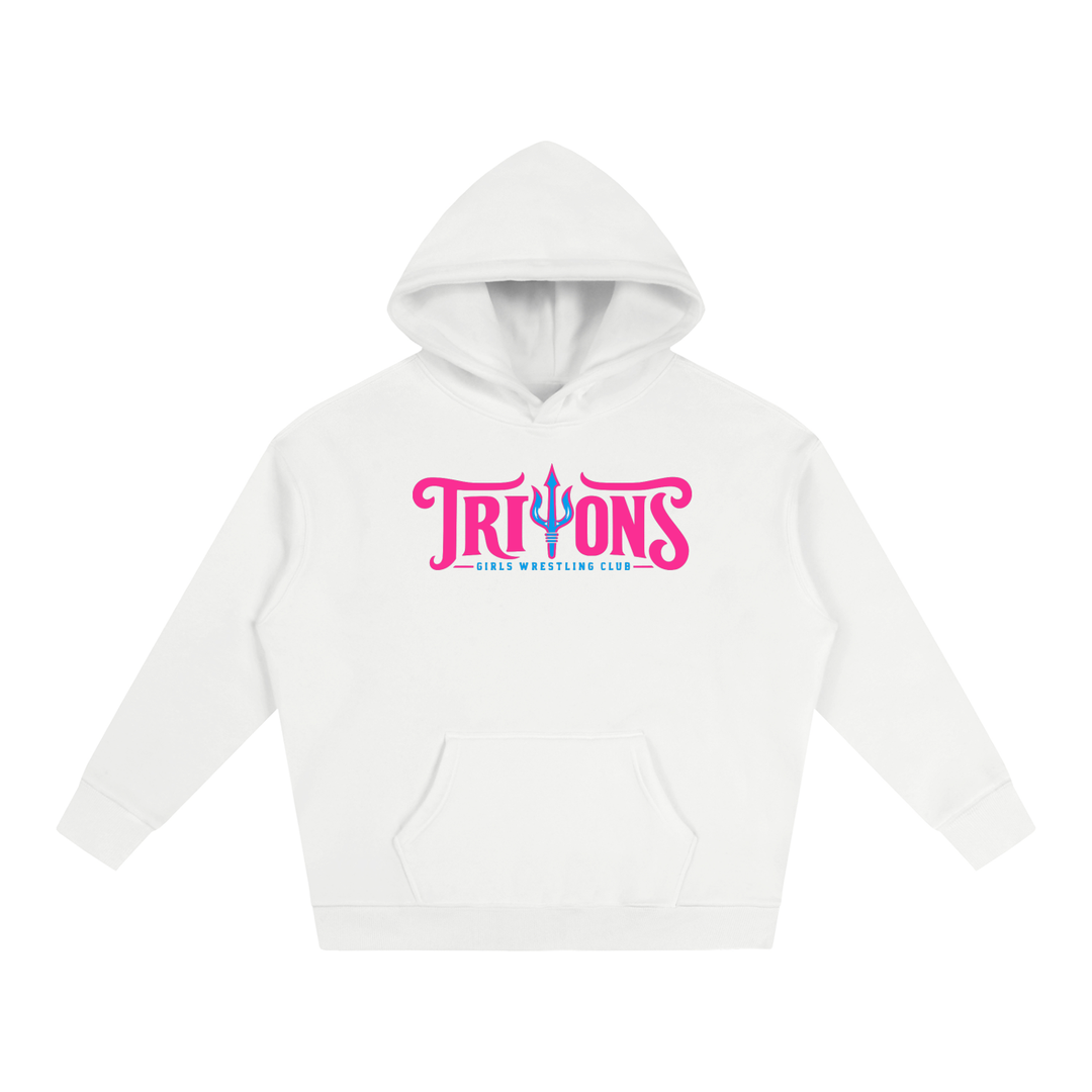Tritons Girls Wrestling Oversized Fleece Hoodie