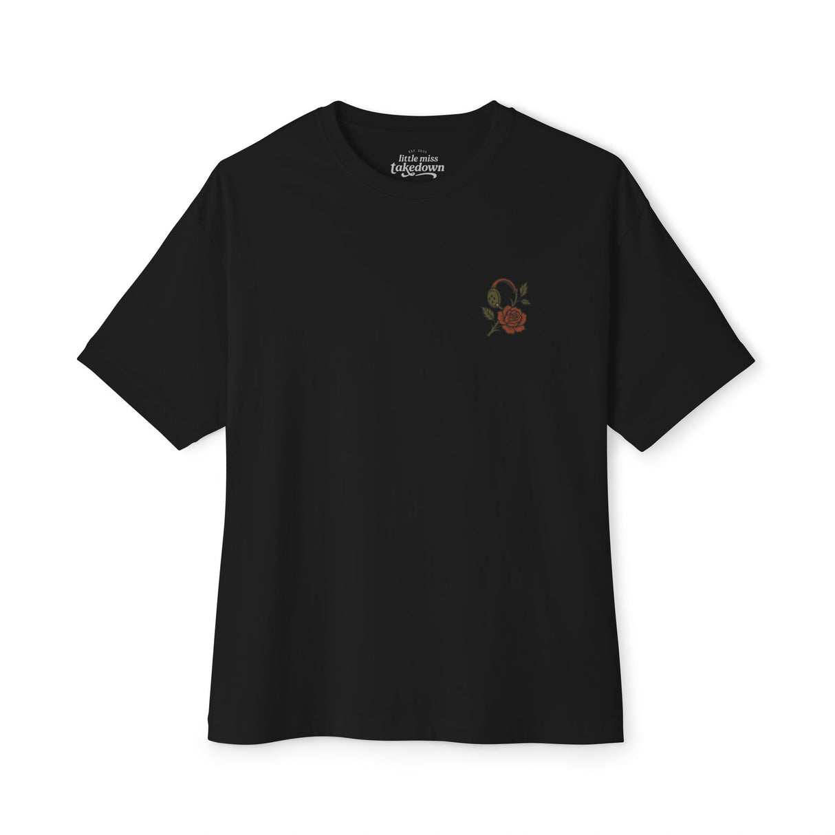 Techs and Pins Wrestling Shirt | Oversized | Little Miss Takedown