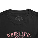 Toddler Tee Wrestling Girly