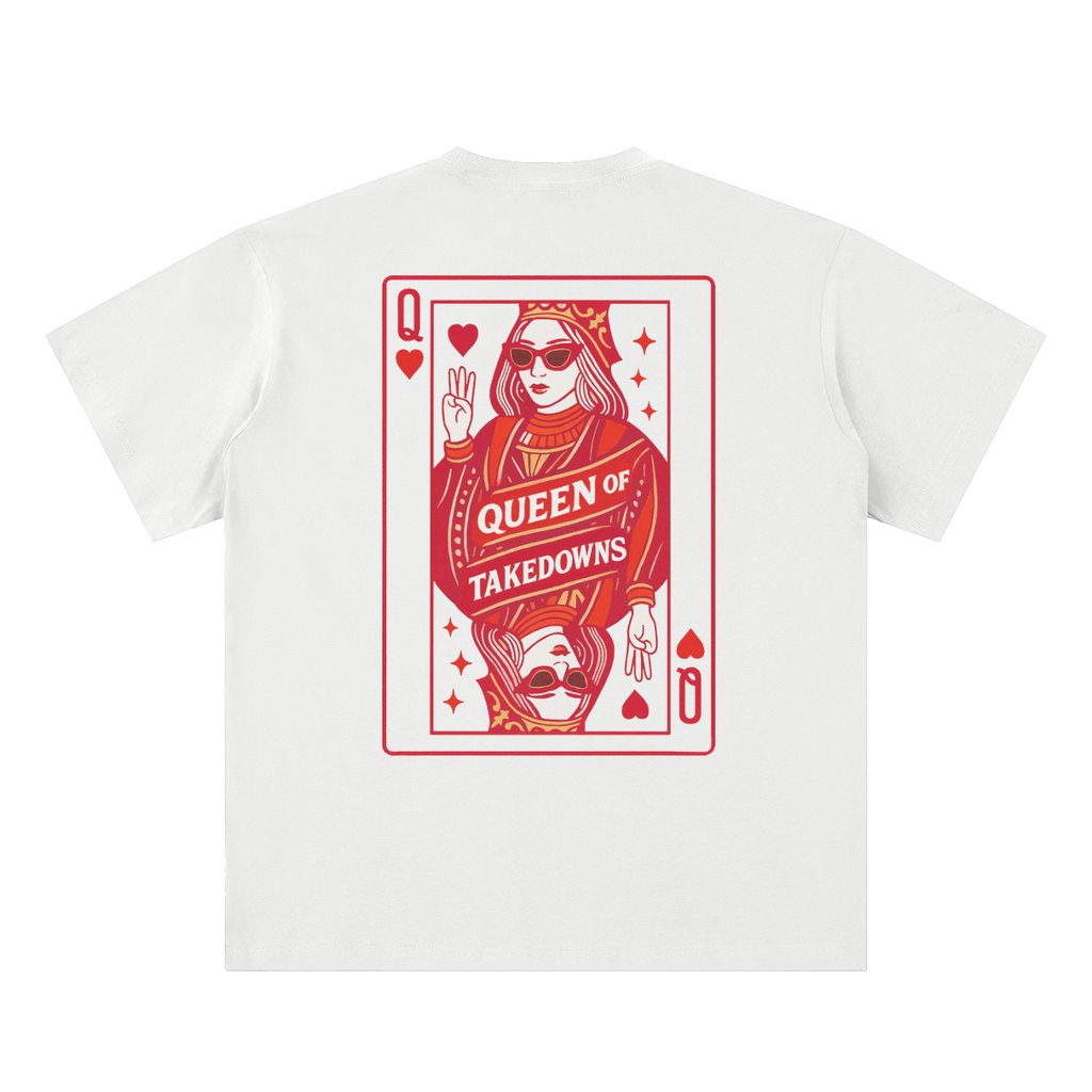 Queen of Takedown Sueded Cotton Tee