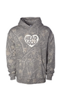 Love headlocks Adult Camo Heavyweight Hoodie