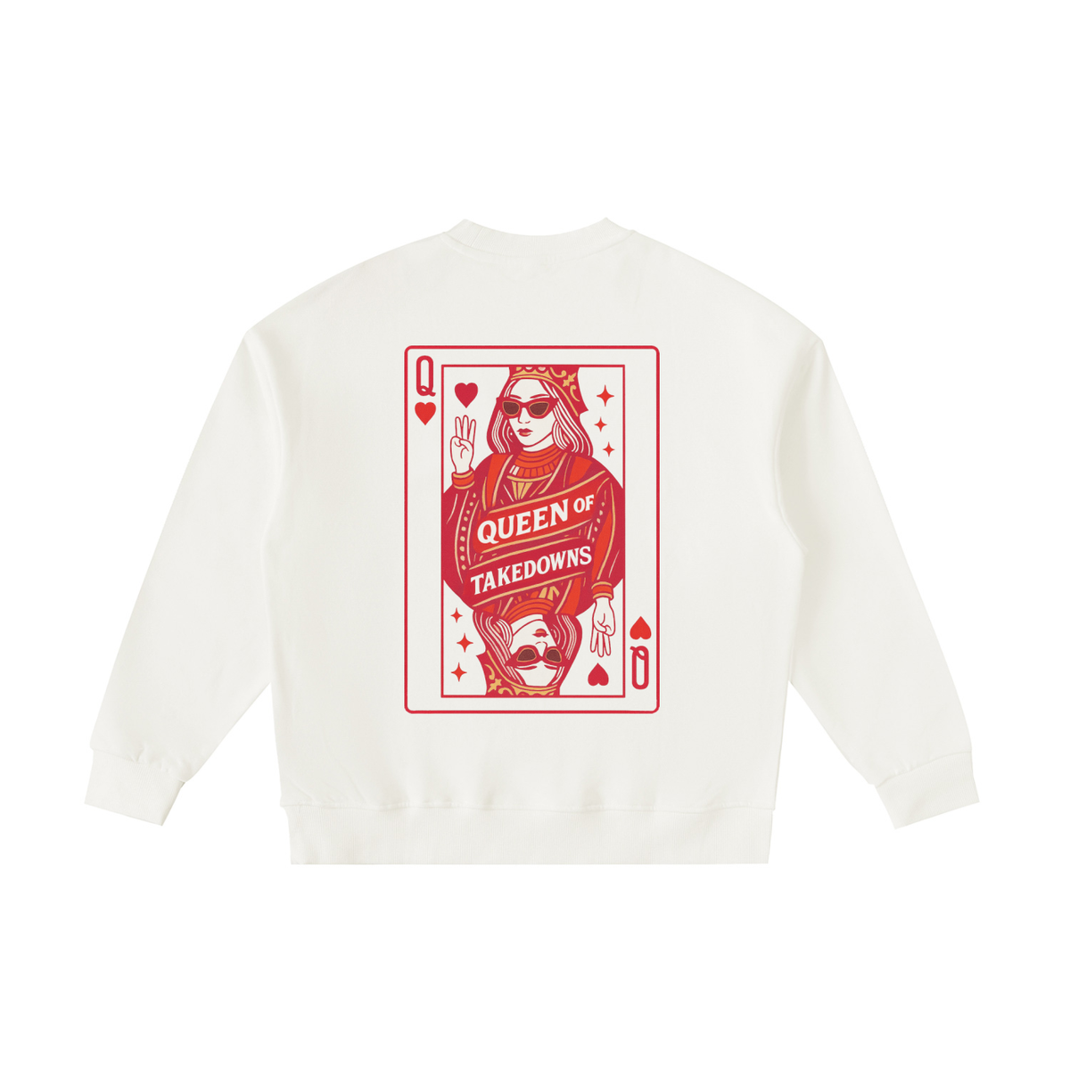 Queen of Takedown Kids’ Crewneck Sweatshirt