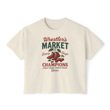 Wrestler's Market | Women's Boxy Tee | Woman's Wrestling T-Shirt | Little Miss Takedown