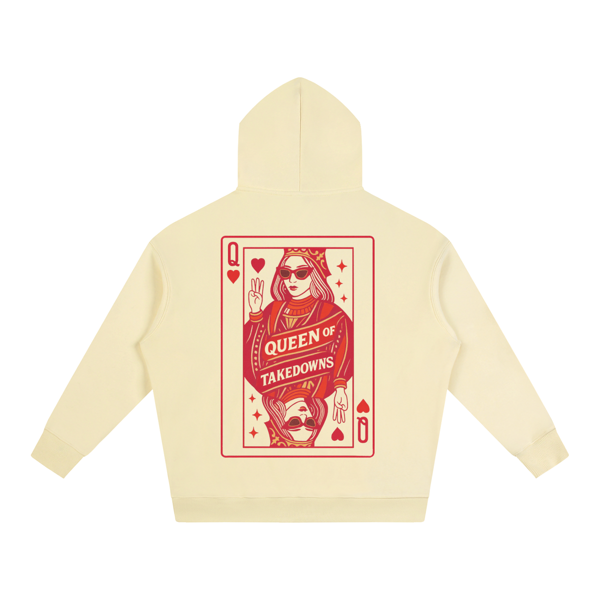 Queen of Takedown Oversize Hoodie
