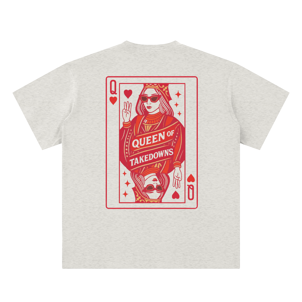 Queen of Takedown Sueded Cotton Tee