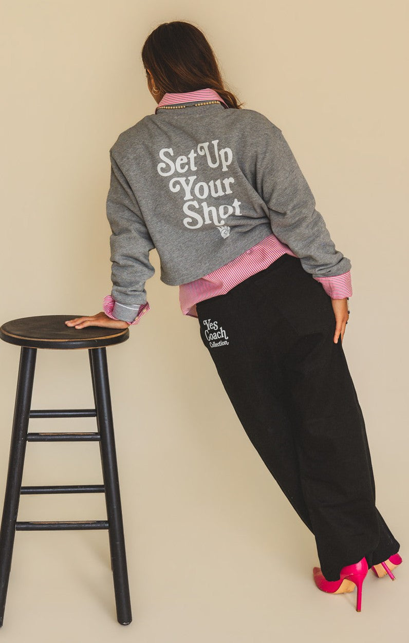 Yes Coach Curved Leg Pants