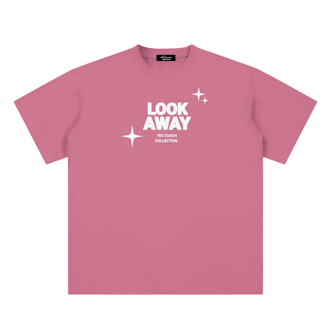 Look Away Sueded Cotton Tee