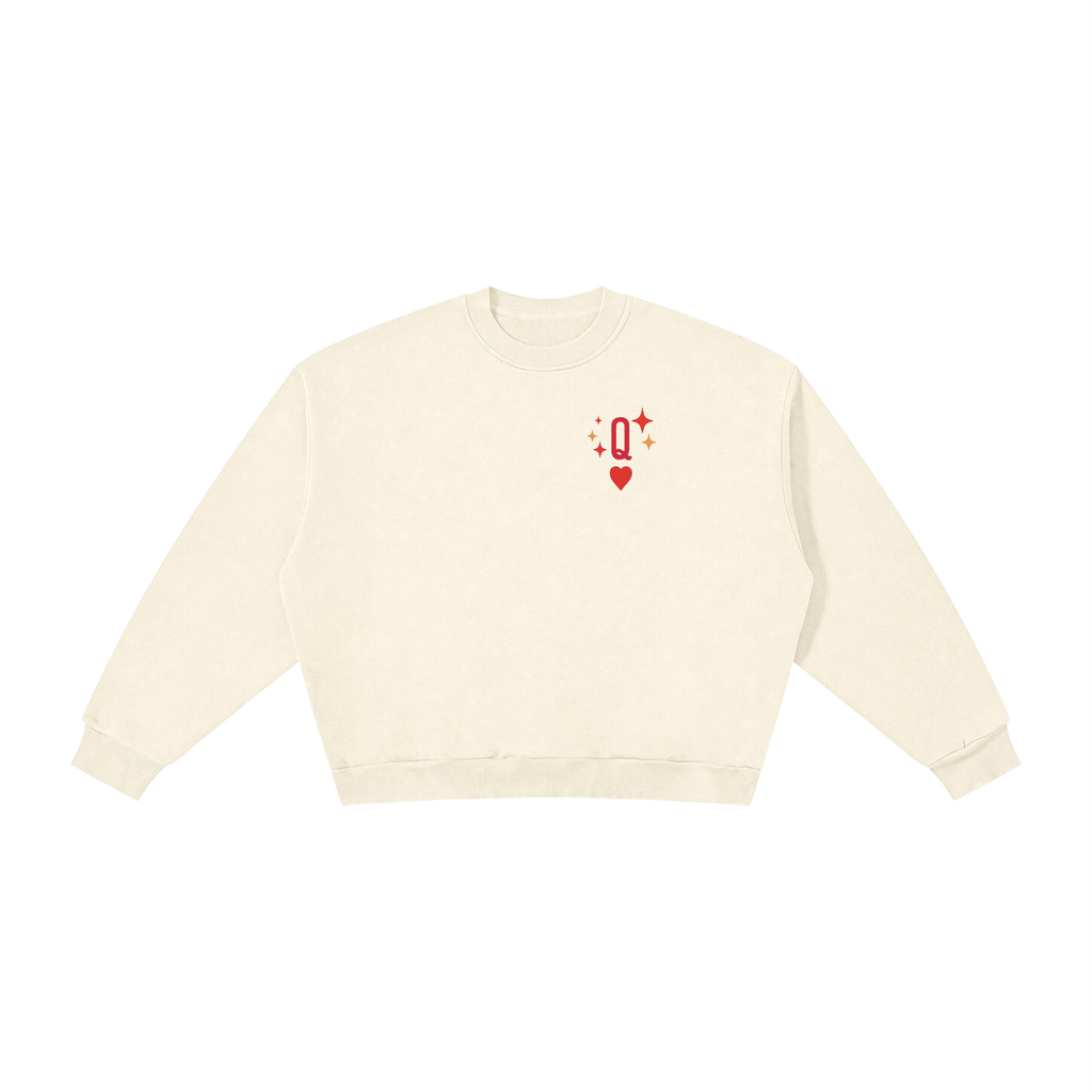Queen of Takedown Boxy Fleece Crewneck