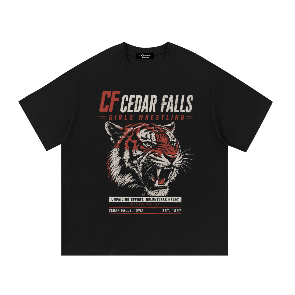 Cedar Falls Girls Wrestling Tiger Tee