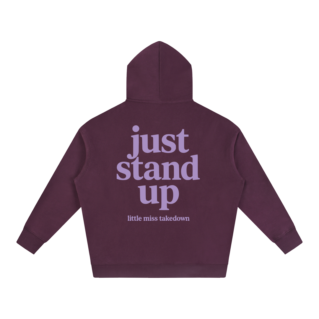 Yes Coach “Just Stand Up” Oversized Hoodie